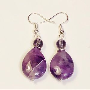 JK Designs Jewelry | Genuine Amethyst Gemstone Earrings | Poshmark